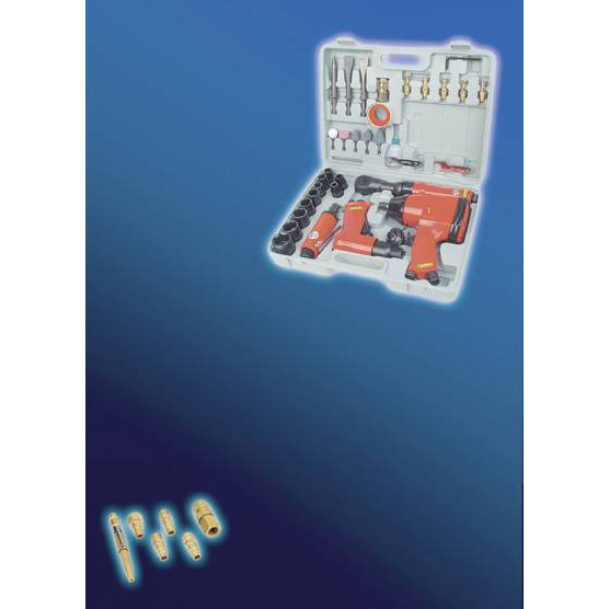 Brüder Mannesmann Mannesmann Sürített levegős szerszámkészlet 33 részes (M15033) (M15033)