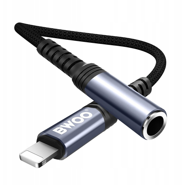 Adapter wtyk lighting - gniazdo jack 3,5mm BZ-48 s