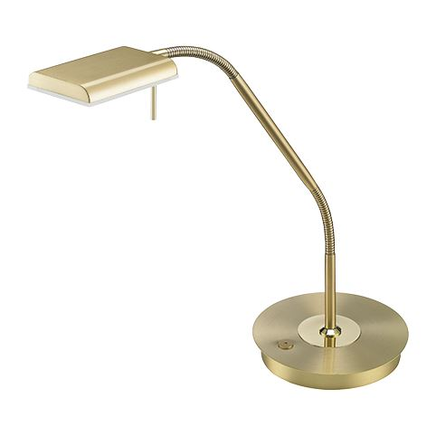 Trio 520910108 Bergamo asztali lámpa sárgaréz színű (trio520910108)