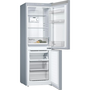 Bosch Serie 2 KGN33NLEB kombinált hűtőszekrény Szabadonálló 282 L E Rozsdamentes acél