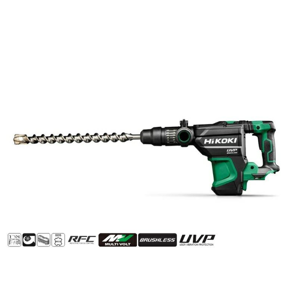 Hikoki akkus fúró-vésőkalapács DH3640DA-W2Z 36V alapgép Multivolt HITBOX kofferben