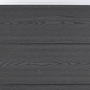 szürke WPC kerítéspanelszett 353 x 186 cm