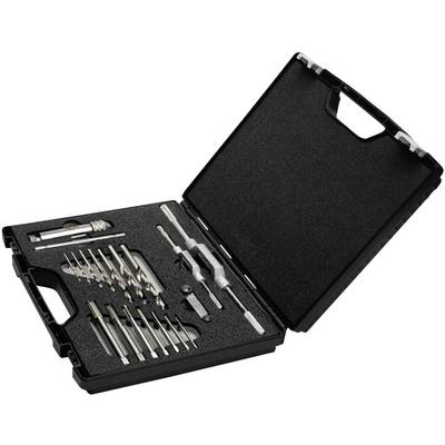 Exact 70542 Gépi menetfúró készlet 18 részes Metrikus Jobb vágó DIN 371, DIN 376 HSS-E 1 készlet (70542)