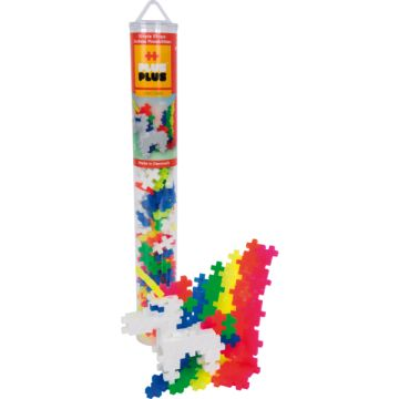 Plus-Plus: Unikornis hengerben, 100 db-os (4109) (4109)