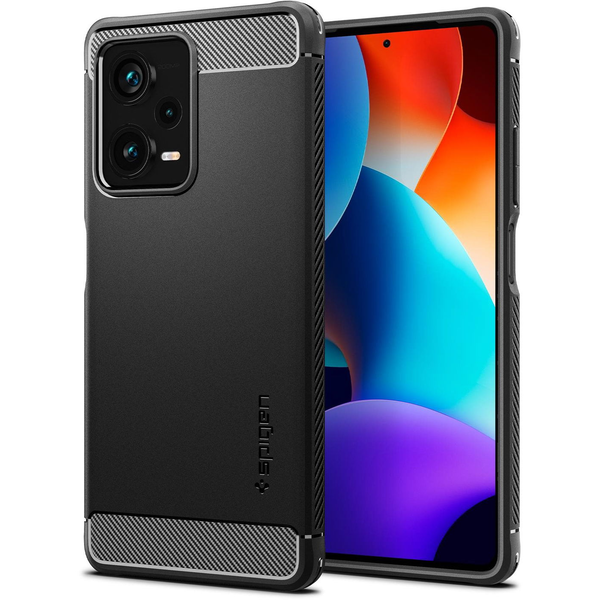 Spigen Rugged Armor Xiaomi Redmi Note 12 Pro Plus tok fekete (ACS05789)