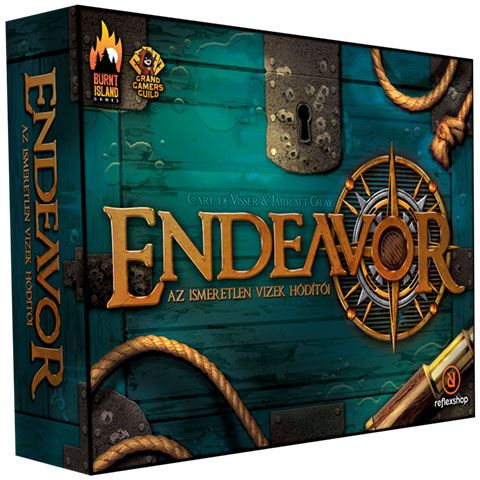 Настолна игра Asmodee 6845741 Endeavour: Conquers of Unknown Waters