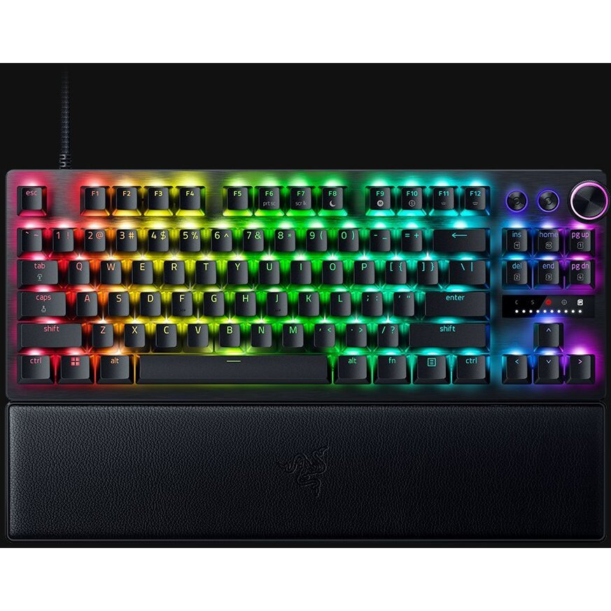 Клавиатура Razer Huntsman V3 Pro Tenkeyless — RZ03-05520400-R3G1, немска подредба