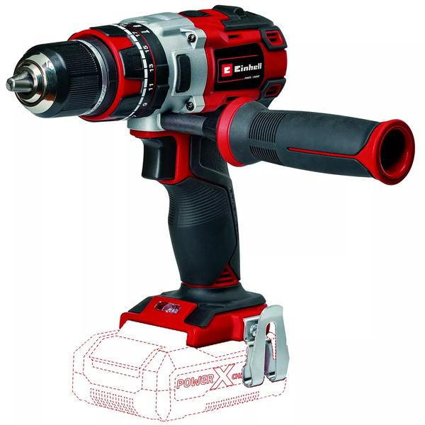 Akku-Schlagbohrschrauber TP-CD 18/80 Li-i BL - Solo, 18Volt (rot/schwarz, ohne Akku und Ladegerät)
