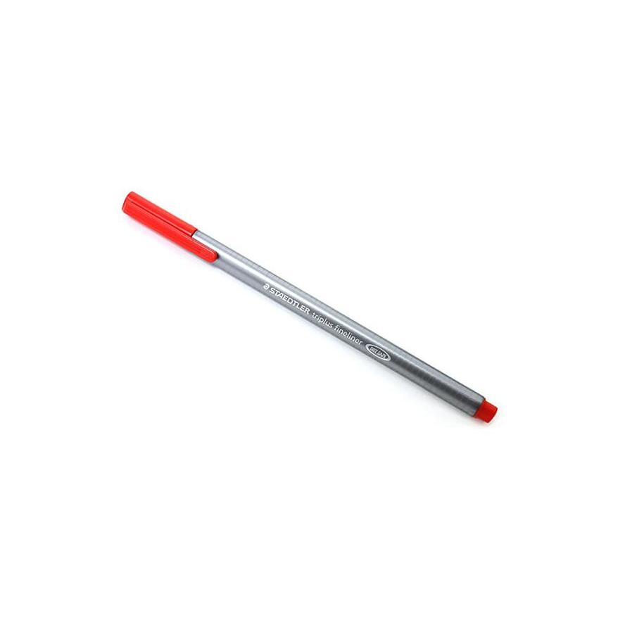 Staedtler Triplus 0.3 mm Tűfilc -Piros (334-2)