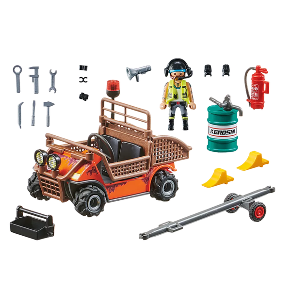 PLAYMOBIL - Air Stuntshow Servicio de reparación móvil +5 años