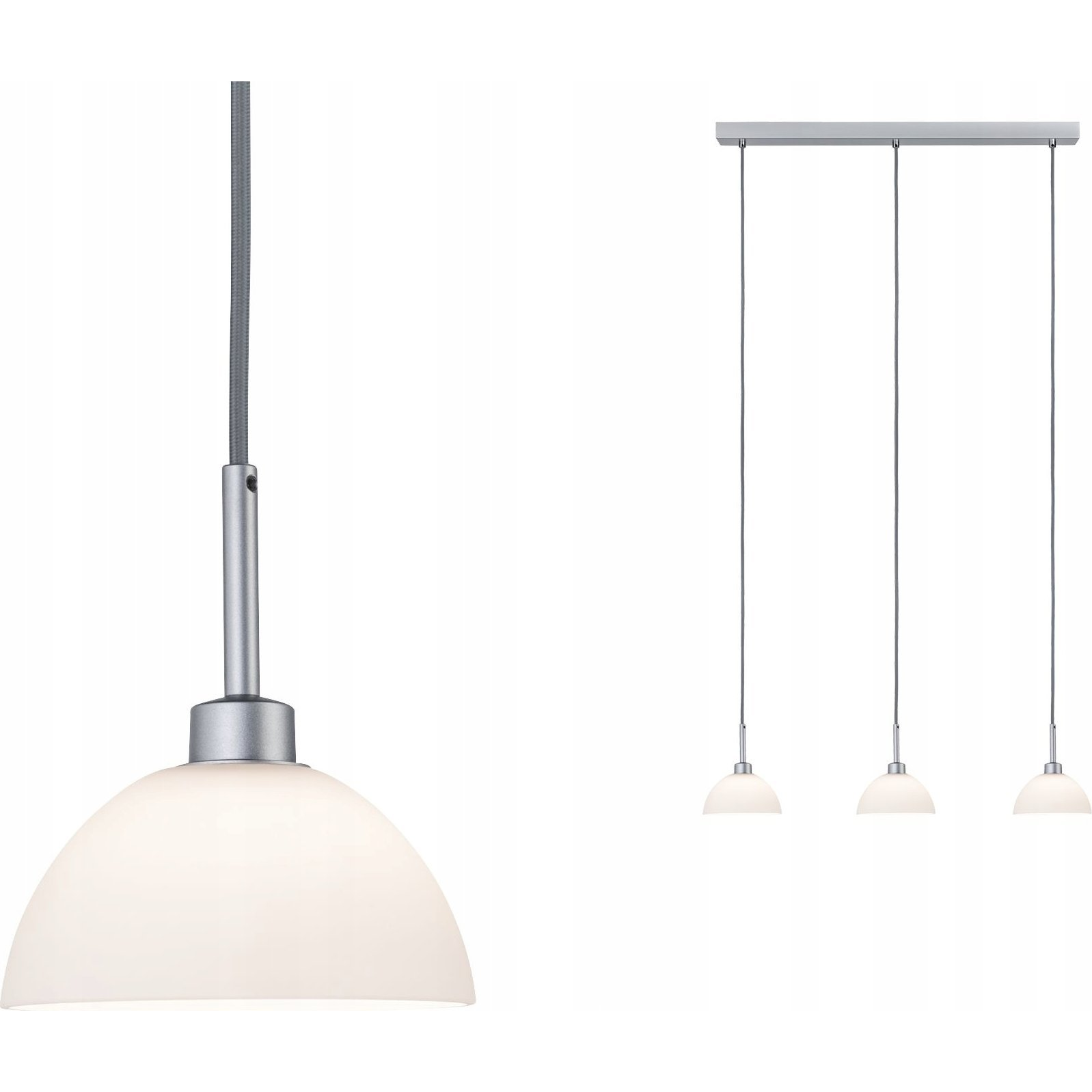 Paulmann 70925 Parana több ágú függeszték, króm, 3x GU10 foglalat, IP20 (PL70925)