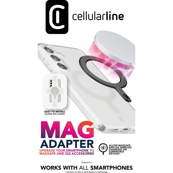 Cellularline MAGADAPTERK príslušenstvo pre smartfón a mobilný telefón Magnetický krúžok