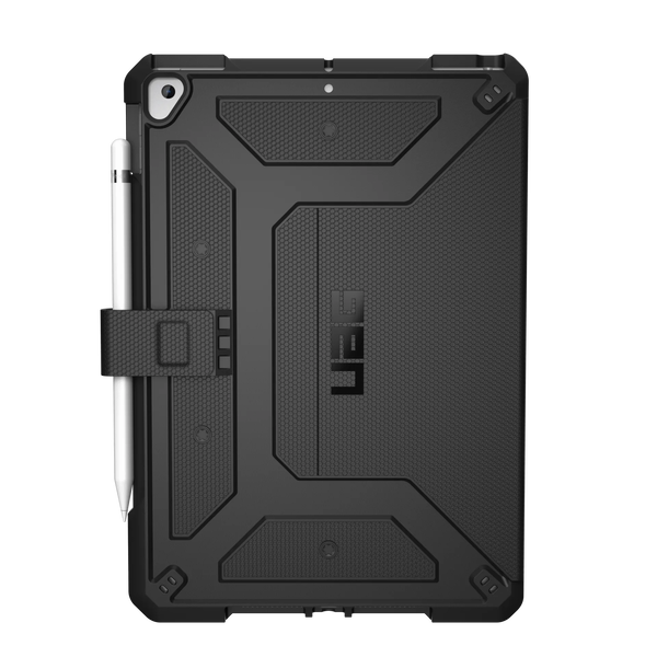 Калъф UAG Book Metropolis Series за Apple iPad 7 10.2 inch, Military drop tested, Black