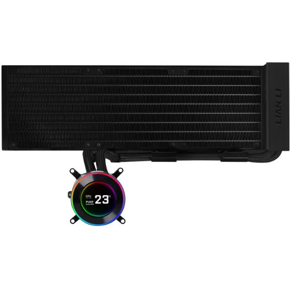 Lian Li HYDROSHIFT II LCD-C 360N Fanless ARGB AiO Wasserkhlung - schwarz