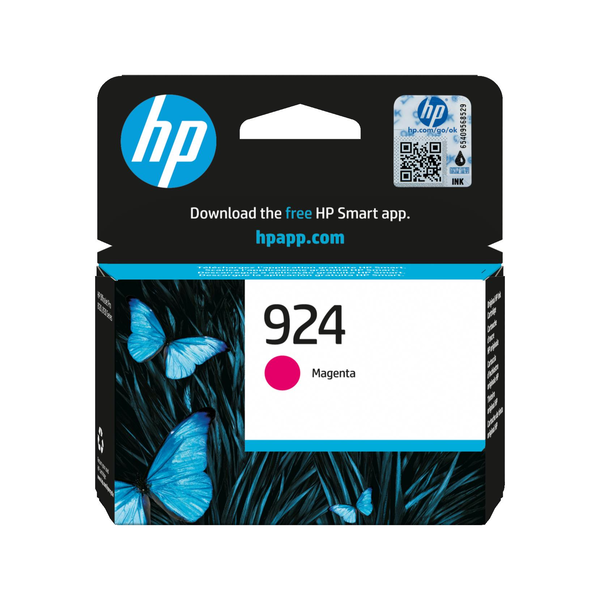 HP 924 Magenta Original Ink Cartridge cartuccia d'inchiostro 1 pz Resa standard