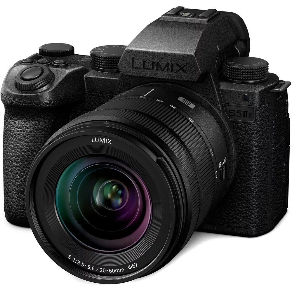 Panasonic Lumix DC-S5 II X fényképezőgép + S 20-60mm KIT - Fekete (DC-S5M2XKE)
