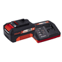 Комплект батерия и зарядно устройство Einhell PXC 4512042, 18 V, 4.0 Ah, Максимална мощност 900 W