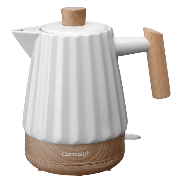 Concept RK0090 Керамичен чайник 1,5L Бял