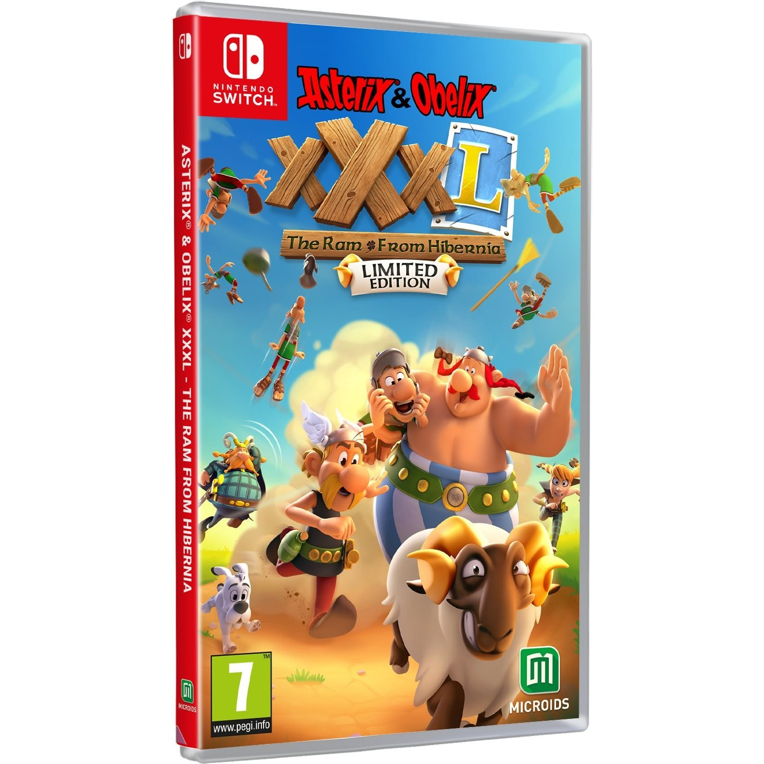 Asterix & Obelix XXXL: The Ram From Hibernia - Limited Edition - Nintendo Switch (PC - Dobozos játék)