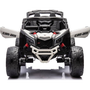Buggy Can-am DK-CA003 1 Személyes 24 V Elektromos Kisautó - 4 Darab 200 W Motorral, Fehér 17285