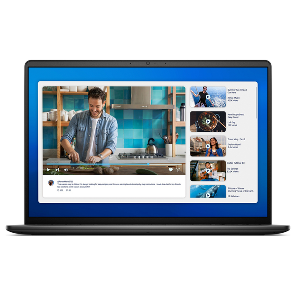 DELL DC16250 Intel Core 5 120U Laptop 40,6 cm (16") Full HD+ 16 GB DDR5-SDRAM 1 TB SSD Wi-Fi 6 (802.11ax) Windows 11 Pro Tysk Sort