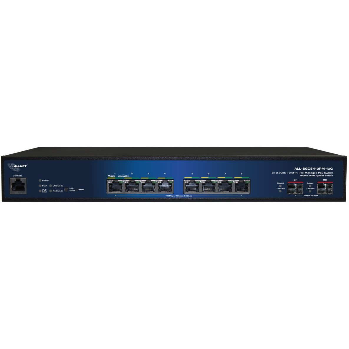 Мрежов суич ALLNET Apollo ALL-SGC5410PM-10G