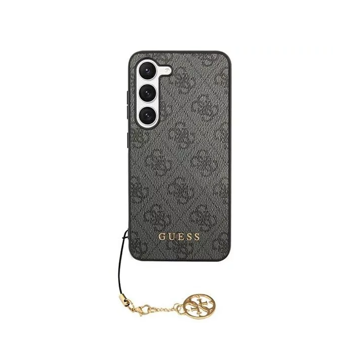 Guess 4G Charms Samsung Galaxy S24 Ultra Tok - Fekete (GUHCS24LGF4GGR)