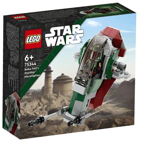 LEGO® Star Wars - Корабът на Боба Фет Microfighter 75344, 85 части