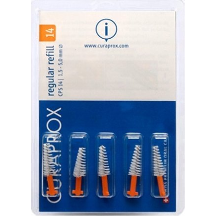 CURAPROX Ortho Refill CPS 14 - narancssárga, 5 db