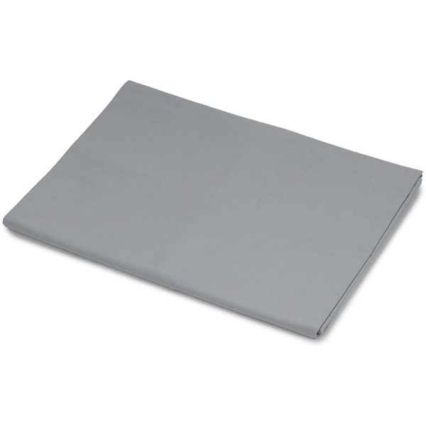 DADKA Pamut lepedő, szürke, 140×240 cm