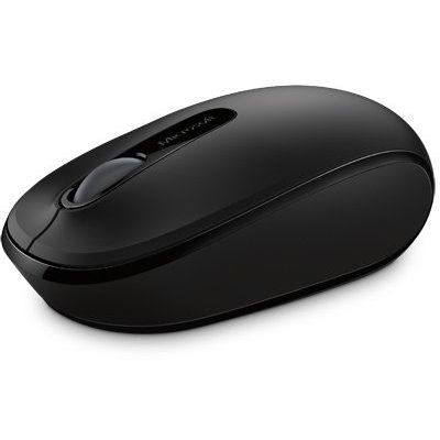 Безжична мобилна мишка Microsoft 1850, черна