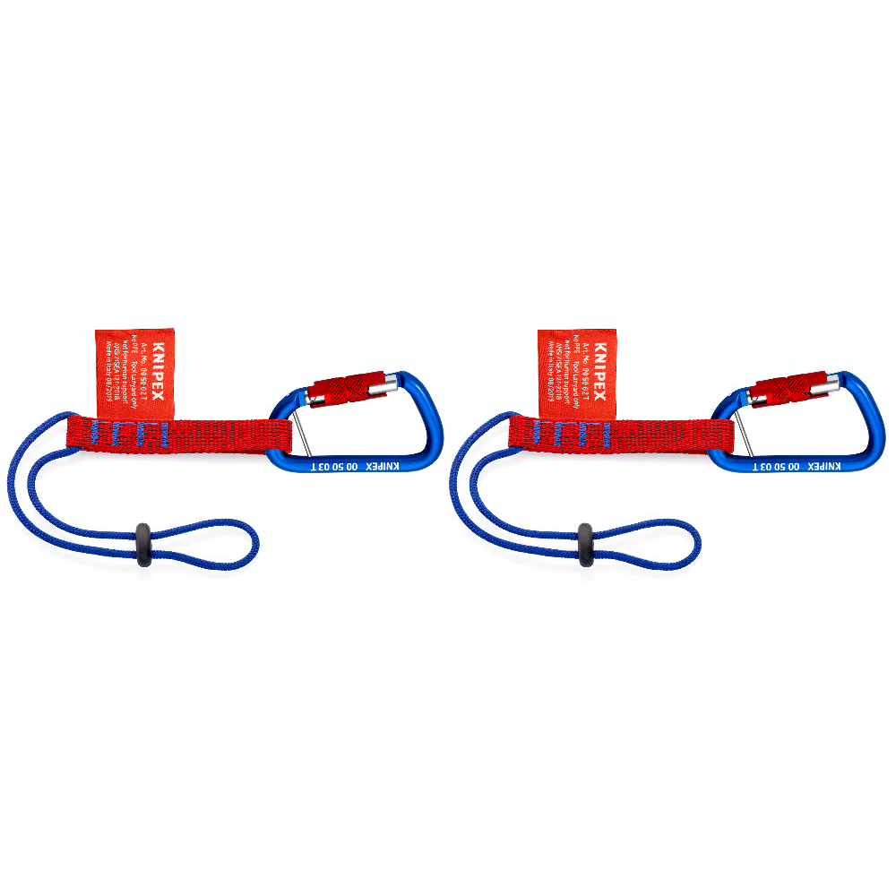 Knipex 00 50 06 T BK Biztosítórendszer-készlet (2db / csomag) (00 50 06 T BK)