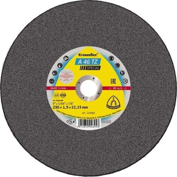  Klingspor tarcza do cięcia metalu 125mm x 1,6mm x 22,2mm (187171)