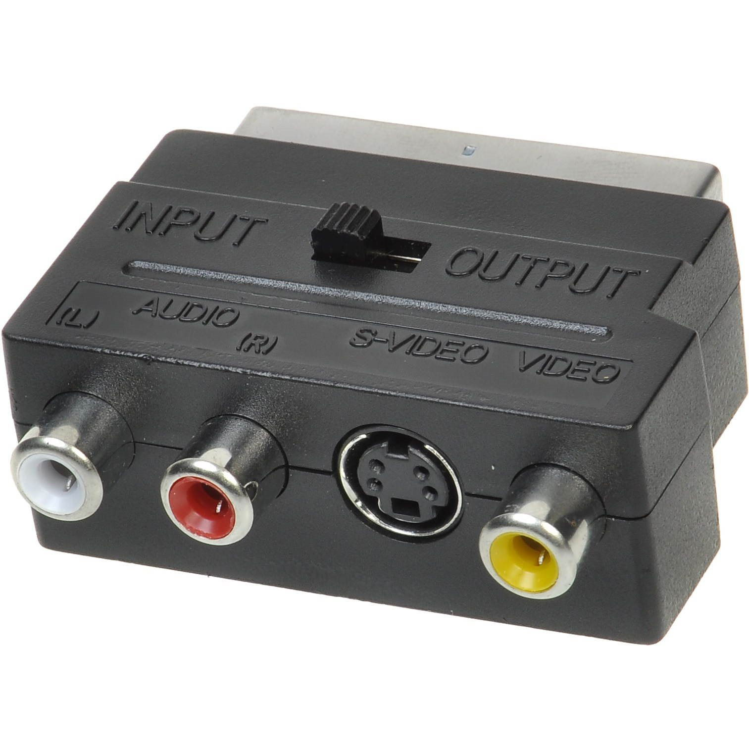 OEM scart - 3x cinch + S-video, IN/OUT (11924410)