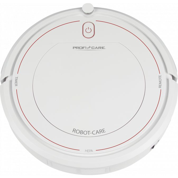 Aspirator robot ProfiCare PC-BSR 3042 alb, cu telecomandă și filtru HEPA