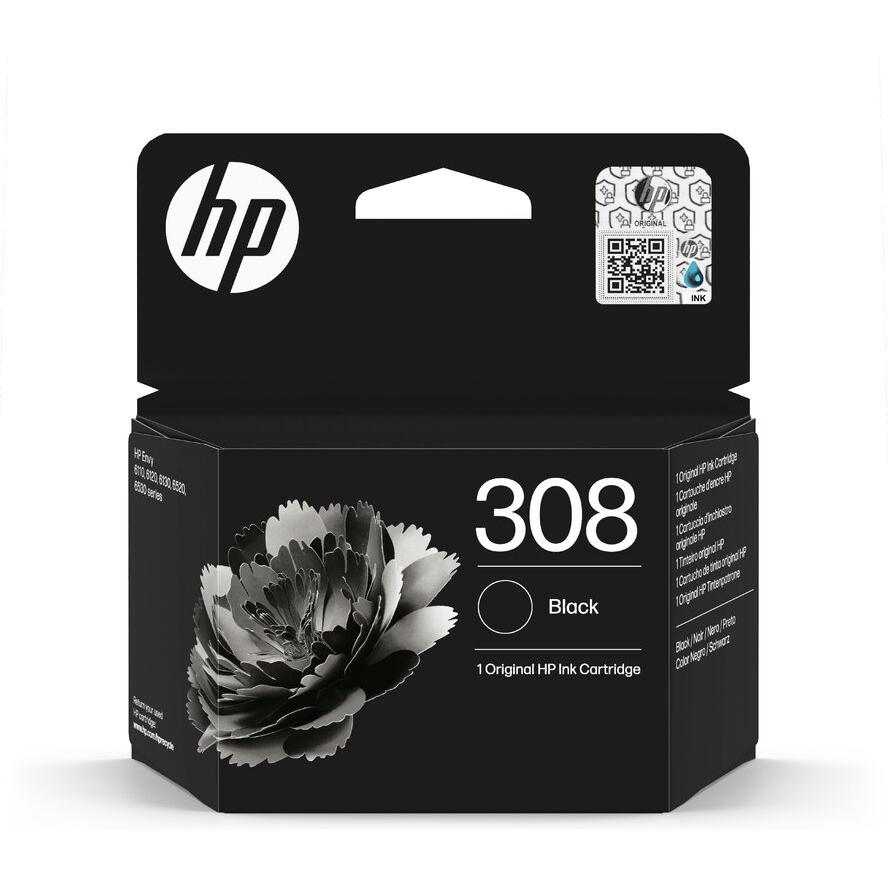 HP 308 fekete tintapatron (7FP21UE#CE1)