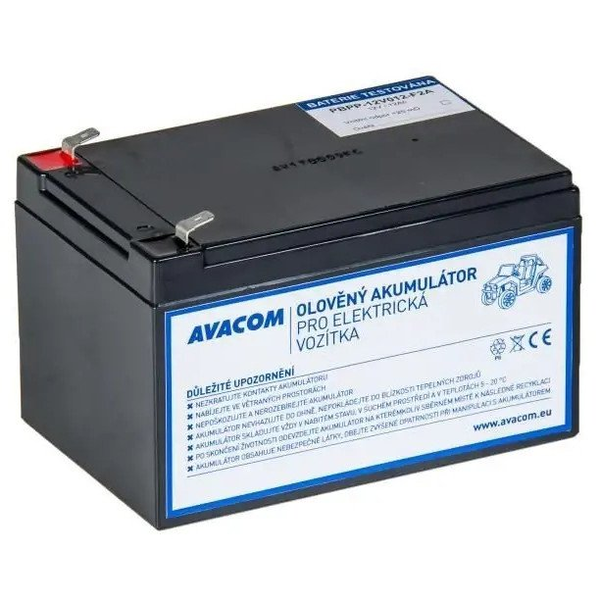 Avacom Avacom akumulator kwasowo-ołowiowy F2 dla Peg Pérego 12V, 12Ah, PBPP-12V012-F2A