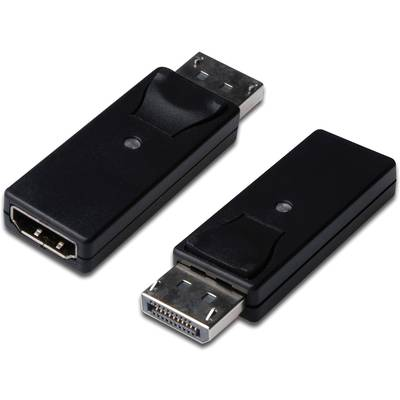Digitus DisplayPort - HDMI DisplayPort 1.1a HDMI type A Černá