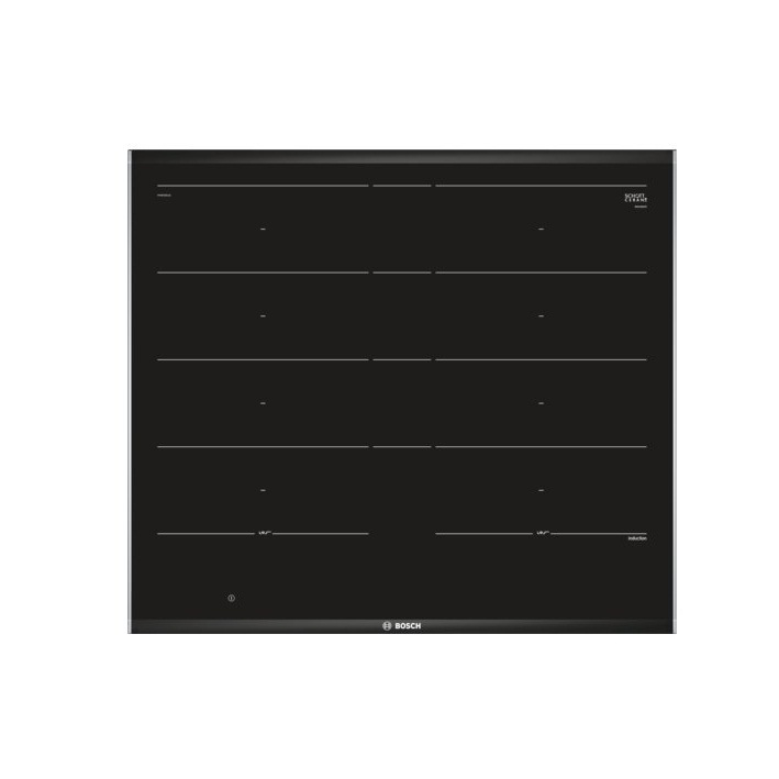Bosch Serie 8 PXY675DC1E főzőlap Fekete Beépített Zónás indukciós főzőlap 4 zóna (PXY675DC1E)