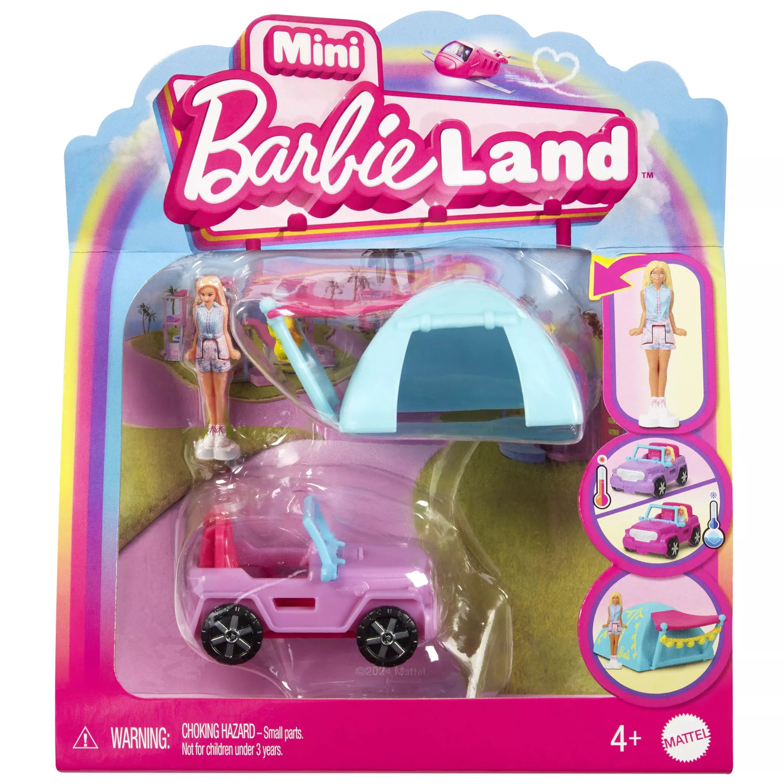 Mattel HYF38 Barbie Mini BarbieLand jármű szorti - Terepjáró (HYF38)