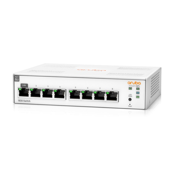 Aruba Instant On JL810A 1830 8xGbE LAN port smart menedzselhető switch (JL810A)