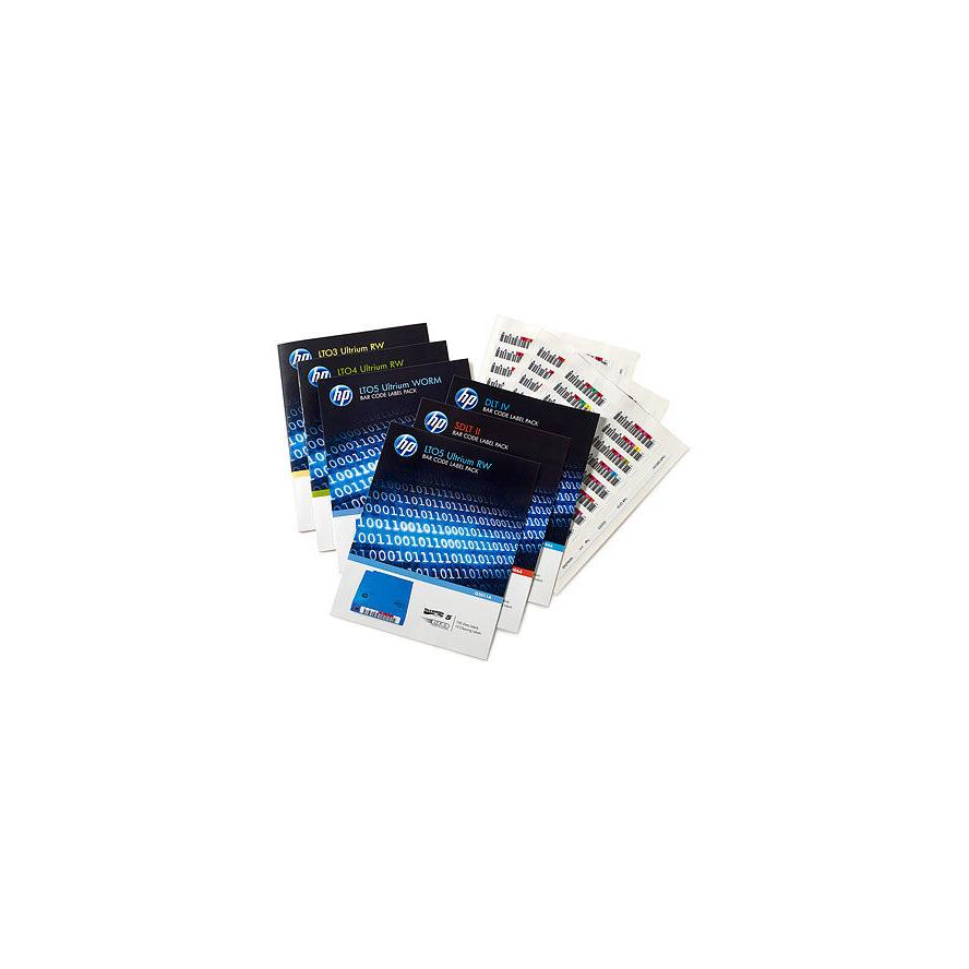 HPE LTO-6 Ultrium RW Bar Code Label Pack (Q2013A)