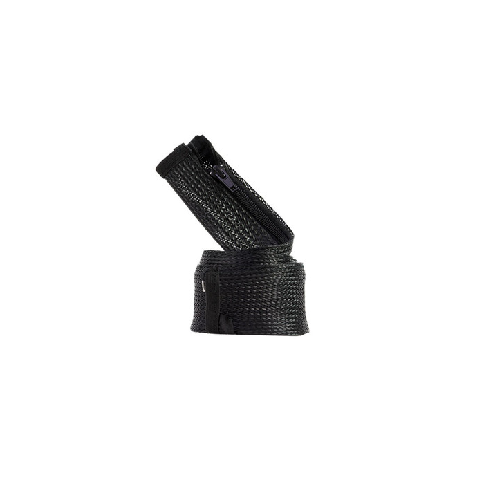 REV 0032210505 Cipzáras kábel kötegelő/kábelrendező 1.5m Fekete (0032210505)