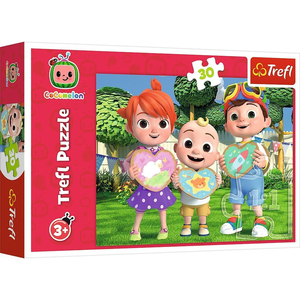 Trefl 18295 puzzle 30 pz Cartoni