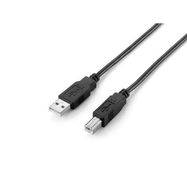 Equip 128860 cabo USB USB 2.0 1,8 m USB A USB B Preto