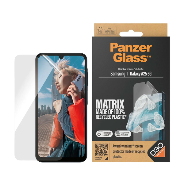 PanzerGlass 7360 scherm- & rugbeschermer voor mobiele telefoons Doorzichtige schermbeschermer Samsung 1 stuk(s)