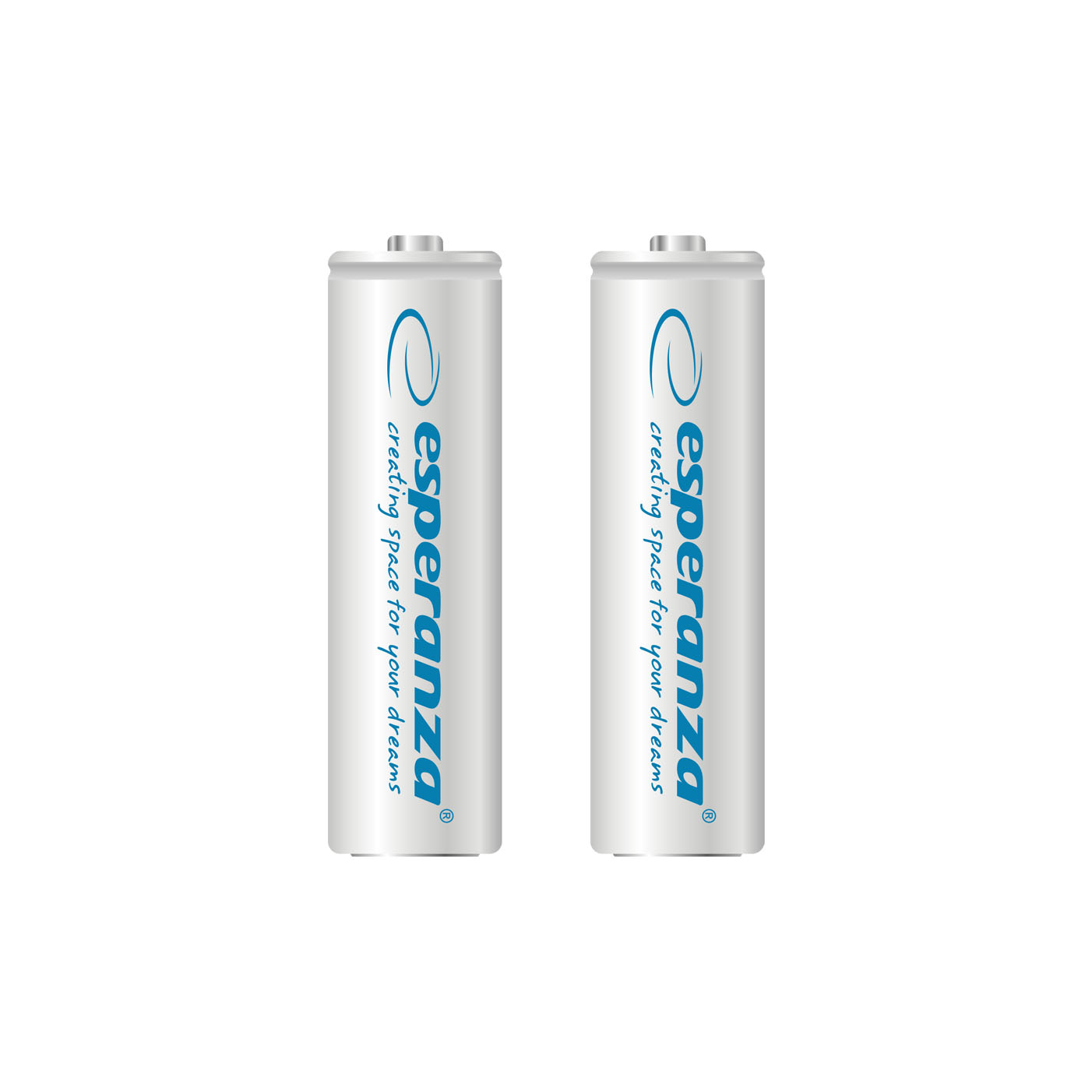 Esperanza EZA103W Újratölthető Ni-MH Ceruzaelem AA 2000mAh 1.2V (2db/csomag) (EZA103W)