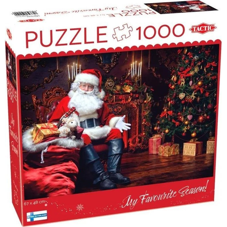 Tactic 59605 kirakós játék 1000 db Karácsony (6416739596051)