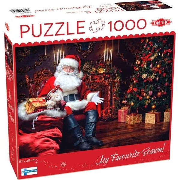 Tactic 59605 puslespil 1000 stk Jul