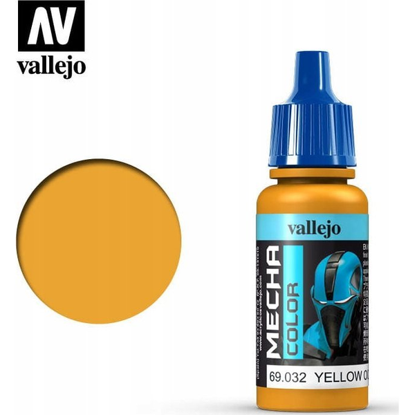  Vallejo Vallejo: 69.032 - Mecha Color - Yellow Ochre (17 ml)